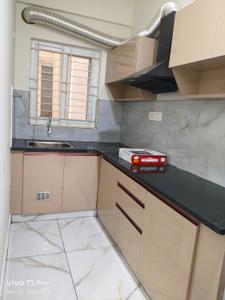 Kitchen Image of 600 Sq.ft 1 BHK Builder Floor for rent in Bellandur Bengaluru for Rs. 35000