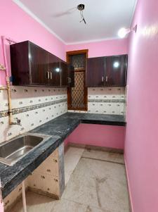 Kitchen Image of 325 Sq.ft 1 BHK Builder Floor for rent in Uttam Nagar New Delhi for Rs. 6000