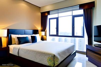 Bedroom Image of 900 Sq.ft 3 BHK Apartment / Flat for sale in Arkade Nest, Mulund West Mumbai for Rs. 25600000