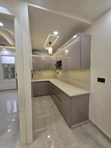 Kitchen Image of 560 Sq.ft 2 BHK Builder Floor for sale in Uttam Nagar New Delhi for Rs. 4200000