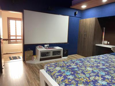 Bedroom Image of 2000 Sq.ft 2 BHK Independent House for rent in Signature Anutham, Gota Ahmedabad for Rs. 21000