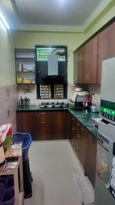 Kitchen Image of 1100 Sq.ft 3 BHK Builder Floor for sale in Shastri Nagar Ghaziabad for Rs. 5000000