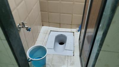 Bathroom Image of 500 Sq.ft 1 BHK Apartment / Flat for rent in Vashi Navi Mumbai for Rs. 24000