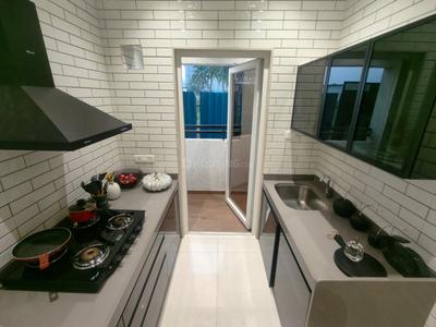 Kitchen Image of 550 Sq.ft 1 BHK Apartment / Flat for sale in Arihant Avanti Palace, Shilgaon Thane for Rs. 4500000