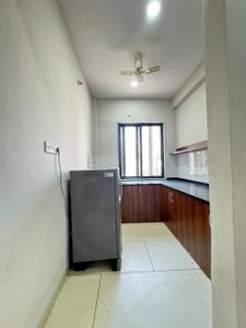 Kitchen Image of 400 Sq.ft 1 BHK Builder Floor for rent in Mahalakshmi Nagar Indore for Rs. 14500