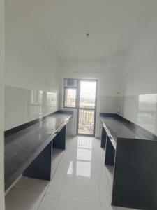 Kitchen Image of 750 Sq.ft 2 BHK Apartment / Flat for rent in Runwal Gardens, Dombivli East Thane for Rs. 16000