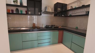Kitchen Image of 1336 Sq.ft 3 BHK Apartment / Flat for sale in Shapoorji Pallonji Sensorium Phase I, Maan Pune for Rs. 14500000