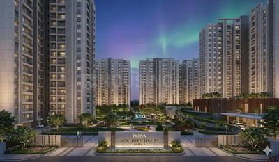 Image of 1136 Sq.ft 2 BHK Apartment / Flat for sale in Northern Lights By Puravankara KVN, Bengaluru Hardware Park, Bengaluru for Rs. 14000000