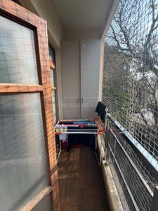 Balcony Image of 1800 Sq.ft 3 BHK Apartment / Flat for rent in Cooke Town Bengaluru for Rs. 80000