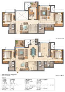 Image of 2000 Sq.ft 3.5 BHK Apartment / Flat for sale in Lodha Bellavista, Thane West, Thane for Rs. 44400000