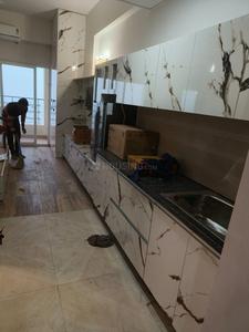 Kitchen Image of 435 Sq.ft 1 RK Apartment / Flat for rent in Paramount Golfforeste Premium Apartments, Surajpur Greater Noida for Rs. 15000
