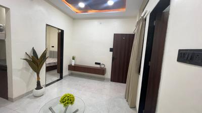 Living Room Image of 650 Sq.ft 1 BHK Apartment / Flat for rent in Indra Puri Colony Indore for Rs. 17999