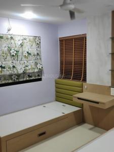 Bedroom Image of 1725 Sq.ft 3 BHK Apartment / Flat for rent in Adajan Surat for Rs. 43000