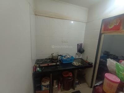 Kitchen Image of 700 Sq.ft 1 BHK Apartment / Flat for sale in Hare Krishna Silver Spring, Ulwe Navi Mumbai for Rs. 4200000