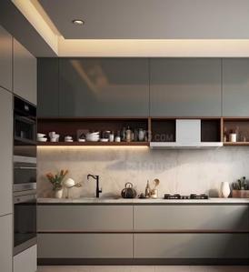 Kitchen Image of 516 Sq.ft 1 BHK Apartment / Flat for sale in Dahisar East Mumbai for Rs. 5200000