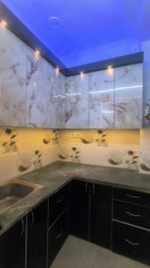Kitchen Image of 200 Sq.ft 1 RK Apartment / Flat for sale in shree balaji apartment, Burari New Delhi for Rs. 990000