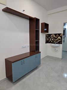 Bedroom Image of 600 Sq.ft 1 BHK Apartment / Flat for rent in Madhapur Hyderabad for Rs. 30000