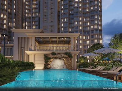 Image of 550 Sq.ft 1 BHK Apartment / Flat for sale in JP North Imperial Greens Tower 1, Thane West, Thane for Rs. 4500000