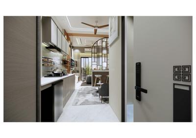 Kitchen Image of 500 Sq.ft 1 RK Studio for sale in Jagatpura Jaipur for Rs. 3400000