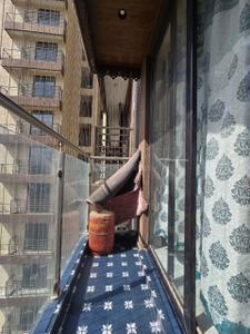 Balcony Image of 1000 Sq.ft 2 BHK Apartment / Flat for sale in Thane West Thane for Rs. 14500000