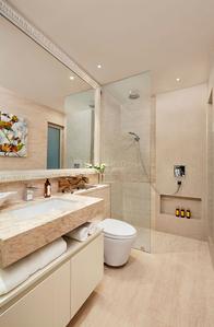 Bathroom Image of 1560 Sq.ft 3 BHK Apartment / Flat for rent in One Hiranandani Park, Thane West Thane for Rs. 115000