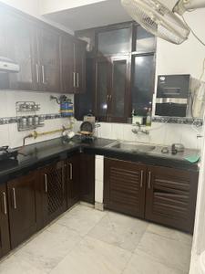 Kitchen Image of 1800 Sq.ft 3 BHK Apartment / Flat for rent in Aravali Hills, Sector 56 Gurgaon for Rs. 65000