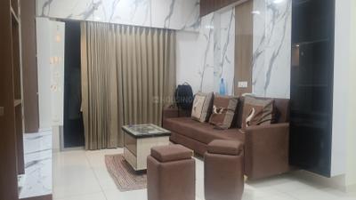Living Room Image of 1215 Sq.ft 2 BHK Apartment / Flat for rent in Adani Aster Neo, Shantigram Ahmedabad for Rs. 45000