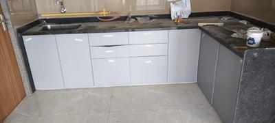 Kitchen Image of 2200 Sq.ft 3 BHK Apartment / Flat for rent in Vinayak Sapphire II, Sargasan Gandhinagar for Rs. 28000