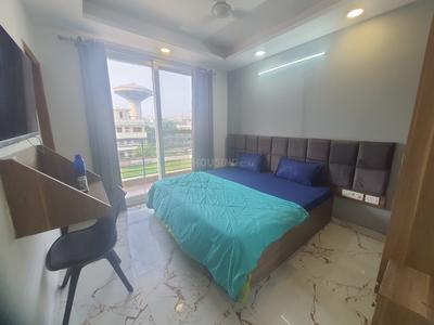Bedroom Image of 300 Sq.ft 1 RK Builder Floor for rent in Sector 48 Gurgaon for Rs. 19000