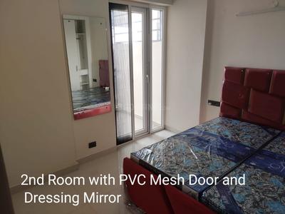 Bedroom Image of 1280 Sq.ft 2 BHK Apartment / Flat for rent in Nirwana Heights, Khanpur Mohali for Rs. 27000