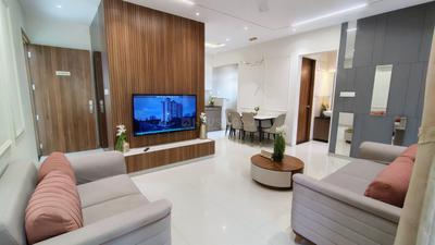 Bedroom Image of 1025 Sq.ft 2 BHK Apartment / Flat for sale in Guddwill Elate, Undri Pune for Rs. 6900000