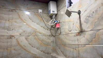 Bathroom Image of 350 Sq.ft 1 RK Builder Floor for rent in Mahalakshmi Nagar Indore for Rs. 16000