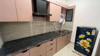 Kitchen Image of 1500 Sq.ft 1 BHK Builder Floor for rent in Scheme 78 Indore for Rs. 19500