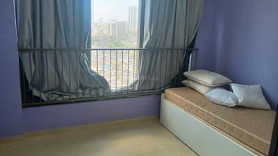 Bedroom Image of 865 Sq.ft 2 BHK Apartment / Flat for sale in Mahindra Roots, Kandivali East Mumbai for Rs. 17500000