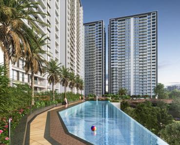 Image of 1000 Sq.ft 2 BHK Apartment / Flat for sale in Mantra Melange, Kharadi, Pune for Rs. 12100000