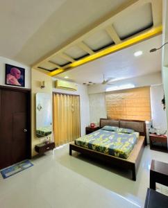 Bedroom Image of 2115 Sq.ft 3 BHK Penthouse for sale in Deep Indraprasth 5, Prahlad Nagar Ahmedabad for Rs. 22500000