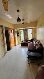 Living Room Image of 750 Sq.ft 1 BHK Apartment / Flat for sale in Krishna Regency, Ulwe Navi Mumbai for Rs. 5700000
