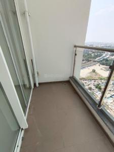 Balcony Image of 1350 Sq.ft 3 BHK Apartment / Flat for rent in Runwal The Central Park, Chinchwad Pune for Rs. 45000