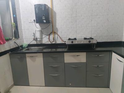 Kitchen Image of 2250 Sq.ft 3 BHK Apartment / Flat for sale in Mahavir Samay Residency, Nana Chiloda Ahmedabad for Rs. 9500000