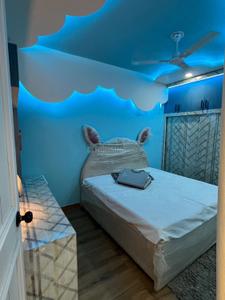 Bedroom Image of 1260 Sq.ft 3 BHK Builder Floor for rent in Rajouri Garden New Delhi for Rs. 49000