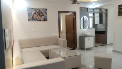 Living Room Image of 750 Sq.ft 2 BHK Apartment / Flat for sale in Utsav Greens, Mansarovar Extension Jaipur for Rs. 4388000