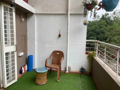 Balcony Image of 1000 Sq.ft 2 BHK Apartment / Flat for sale in Pimple Saudagar Pune for Rs. 9200000