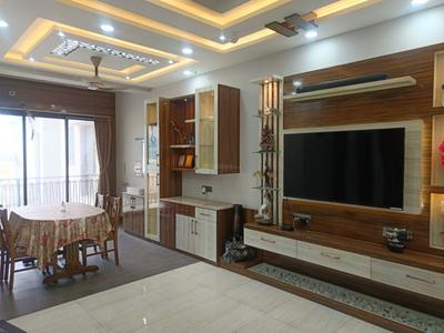 Living Room Image of 1680 Sq.ft 3 BHK Apartment / Flat for sale in Mahadeo Om Skylark, Paikpara Kolkata for Rs. 23000000