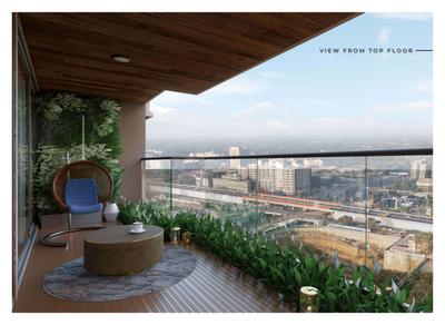 Balcony Image of 2665 Sq.ft 3 BHK Apartment / Flat for sale in Ganesh Vivanta, Vaishno Devi Circle Ahmedabad for Rs. 13912000