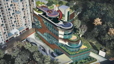 Image of 960 Sq.ft 3 BHK Apartment / Flat for sale in F Residences Merlin Phase 1, Rajarhat, Kolkata for Rs. 12300000