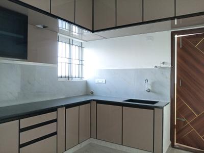 Kitchen Image of 1550 Sq.ft 3 BHK Apartment / Flat for rent in Yoga Sai Srikaram, Kaggadasapura Bengaluru for Rs. 60001