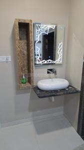Bathroom Image of 1400 Sq.ft 1 BHK Builder Floor for rent in Goyal Vihar Indore for Rs. 18000