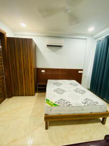 Bedroom Image of 600 Sq.ft 1 RK Builder Floor for rent in Sector 52 Gurgaon for Rs. 18000