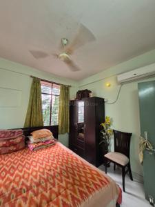 Bedroom Image of 500 Sq.ft 1 BHK Apartment / Flat for rent in New Town Kolkata for Rs. 14000