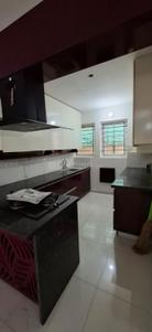 Kitchen Image of 1336 Sq.ft 3 BHK Apartment / Flat for rent in Casagrand Bloom, Irandankattalai Chennai for Rs. 40000